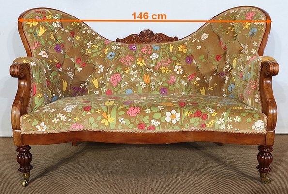 Restoration Period Small Cherry Ear Sofa for sale at Pamono