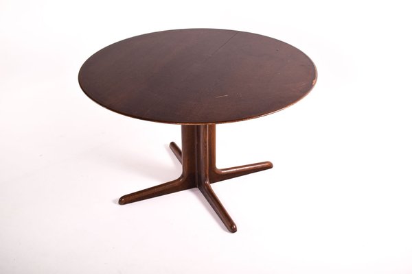 Mid Century Oak Round Dining Table From, Old Oak Round Dining Table