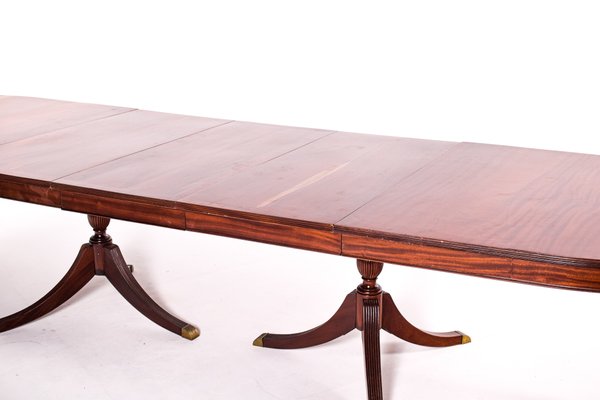 Dining Table In Mahogany For At Pamono, 10 Foot Dining Table Seats How Many