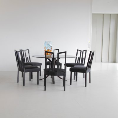 Greek Key Chairs By James Mont Usa, Fairmont Steel 6 Piece Dining Chairs Thresholds
