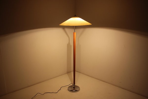 Mid Century Japanese Style Floor Lamp, Japanese Style Standing Lamp