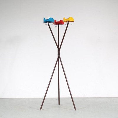Colorful Coat Rack by Enzo Mari for Danese Italy 1960s for sale at Pamono