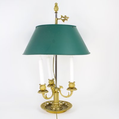 Louis XVI Bouillotte Table Lamp France End 19th Century