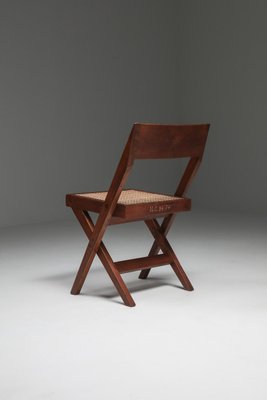 Library Chair by Pierre Jeanneret Set of 2 for sale at Pamono