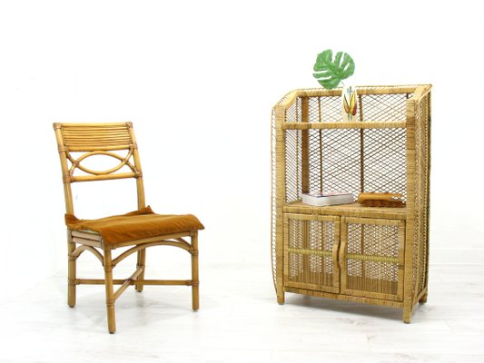 Rattan 2024 wicker cabinet