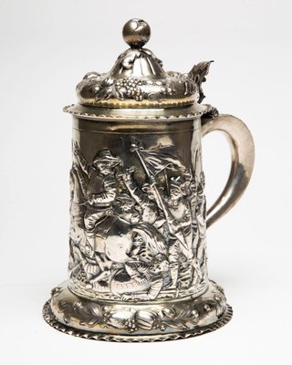Scudo con maniglia e boccaglio, finitura acciaio inox AISI316