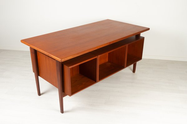 Modern hotsell teak desk