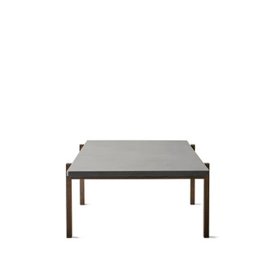 Dark concrete sales coffee table
