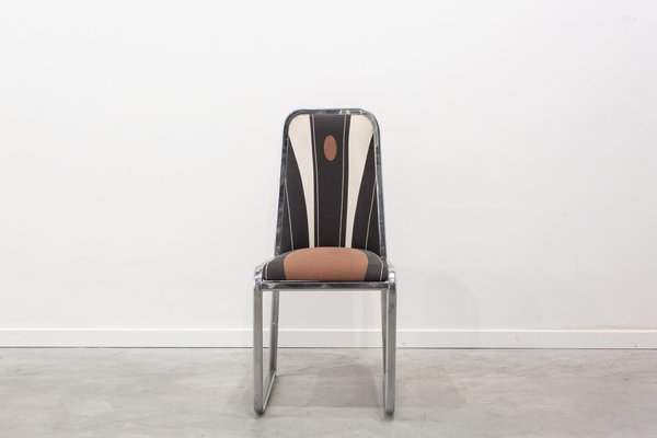 Stainless Steel Side Chair 1970s for sale at Pamono