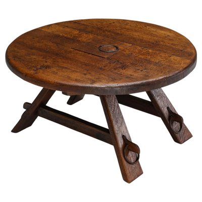 Mid Century Rustic Coffee Table for sale at Pamono