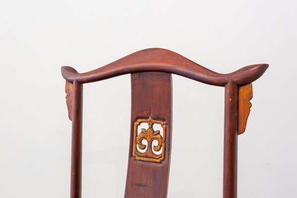 ダイニングチェア CHINON CHAIR WOOD SEAT Vintage Wood Chinese Chair for sale at Pamono