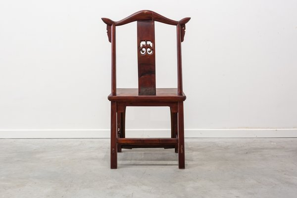 Vintage Wood Chinese Chair for sale at Pamono