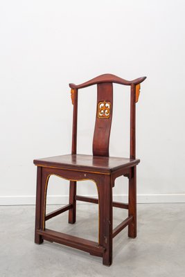 ダイニングチェア CHINON CHAIR WOOD SEAT Vintage Wood Chinese Chair for sale at Pamono