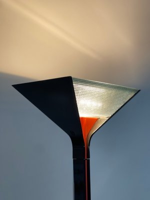 Neon Papillona Floor Lamp by Tobia & Afra Scarpa for Flos, 1970s