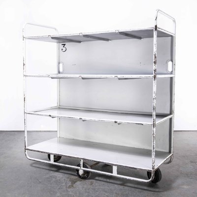 Metal bakers rack with wheels hot sale