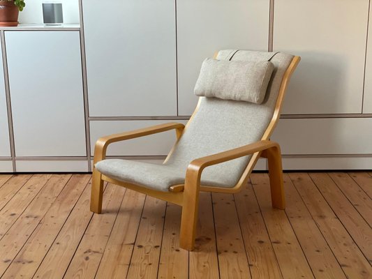 Mid-Century Pulkka Armchair by Ilmari Lappalainen for Asko