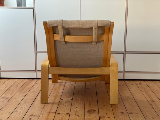 Mid-Century Pulkka Armchair by Ilmari Lappalainen for Asko