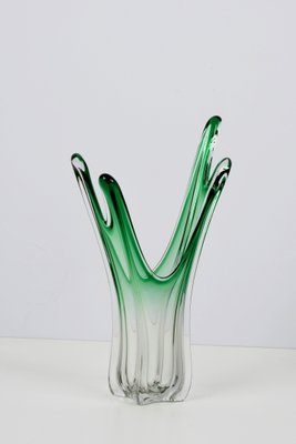 An Italian Green Faux Marble Composition Vase An Italian Green Faux Marble Composition Vase
