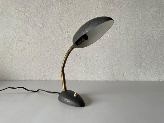 Grey metal desk lamp Clearance