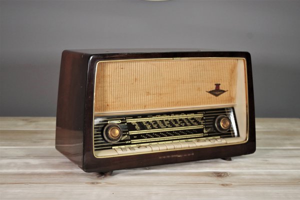 suspensie Crack pot Zwart Turandot Radio from Nordmende, 1960 for sale at Pamono