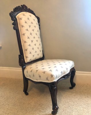 Victorian Rosewood Ladies Chair for sale at Pamono