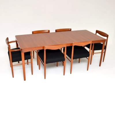 Danish Teak Dining Table Chairs From, Teak Dining Room Table And Chairs