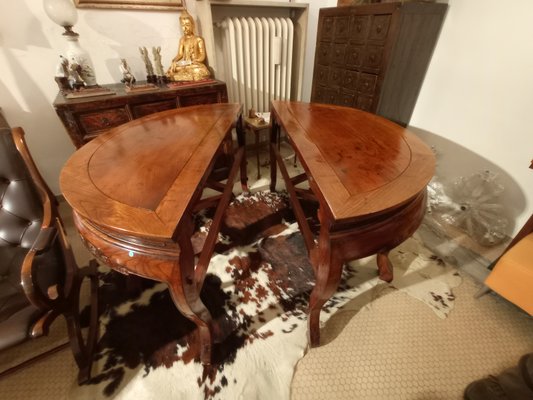 Rosewood Round Table For At Pamono, Large Round Table Seats 8 10