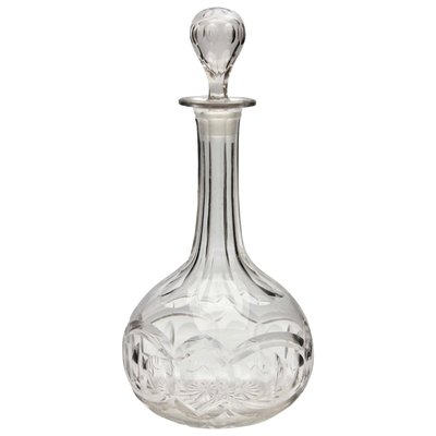 Val Lambert Decanter Art Deco Decanter And Glasses Set From Val