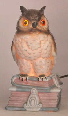 Porcelain owl lamp online