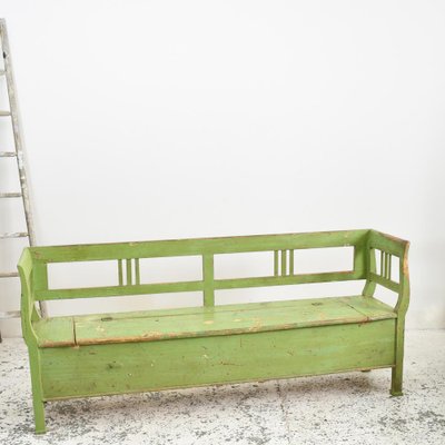 Wooden settle bench clearance