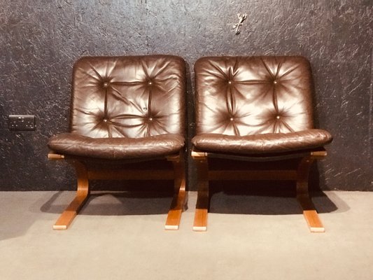 Teak Kengu Chairs from Rybo Rykken & Co, Norway, 1960s, Set Teak Kengu Chairs from Rybo Rykken & Co, Norway, 1960s, Set