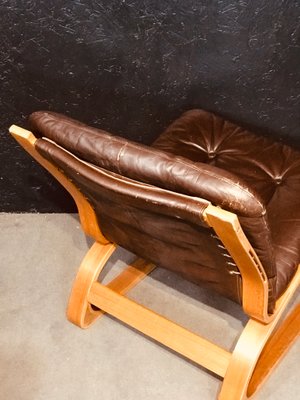 Teak Kengu Chair from Rybo Rykken & Co, Norway, 1960s for Teak Kengu Chair from Rybo Rykken & Co, Norway, 1960s for