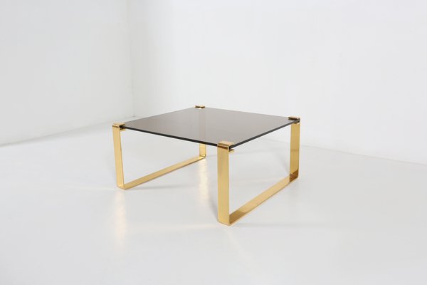 Gold plated store coffee table