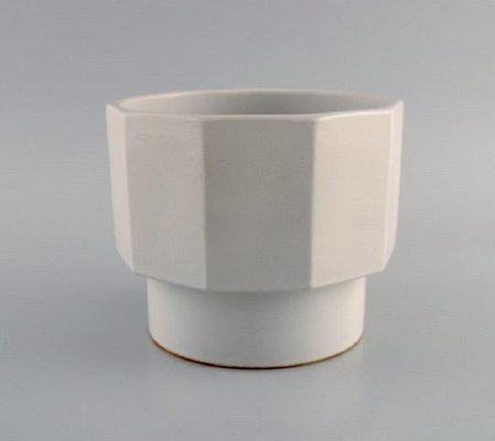 Gustavsberg Plantina 植木鉢　set 2 Plantina Flower Pots in Glazed Porcelain by Erix Hennix for