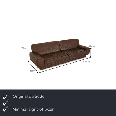 Dark Brown Leather Four Seater Couch, Dark Brown Leather Couch Bed