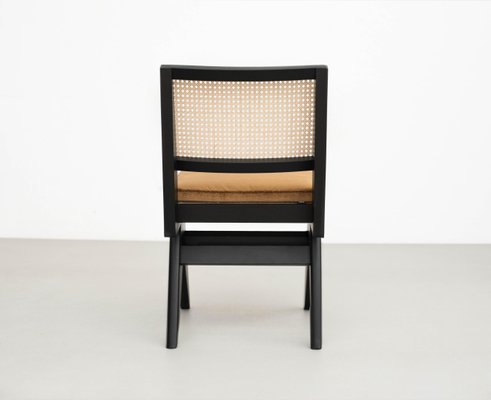 Cane armless dining chair discount