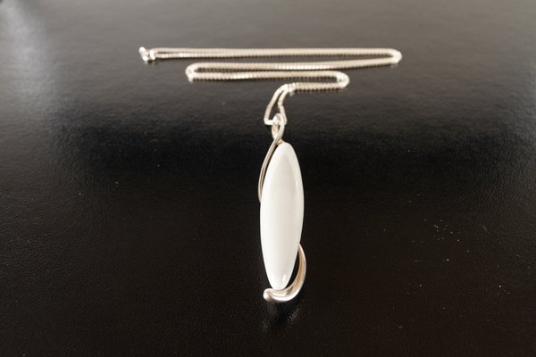 Porcelain necklace on sale