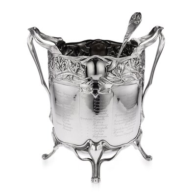 Sterling silver punch bowl set shop