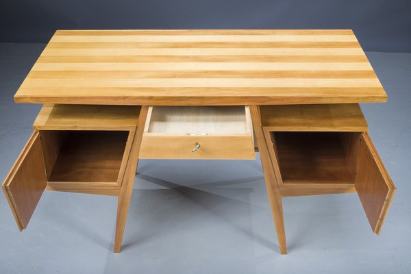 Modern cherry wood desk deals