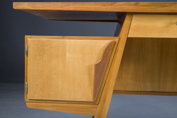 Small cherry hot sale desk with drawers