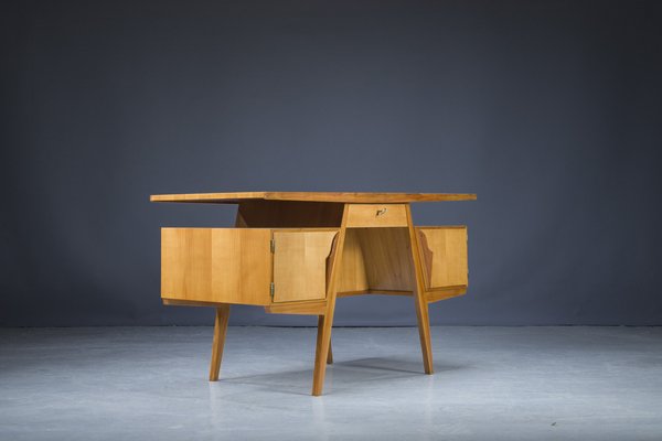 Small cherry store writing desk