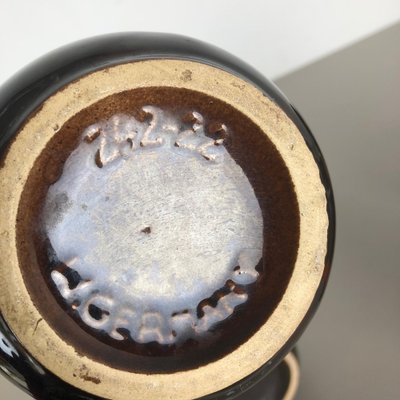 fatlava XXXL Scheurich W. Germany アクメ Vintage Fat Lava Pottery 242-22 Vases from Scheurich