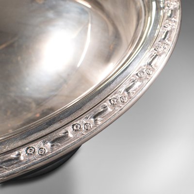 Silver plated punch bowl set discount