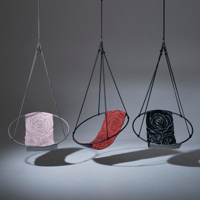 Rose and grey hanging chair 2025