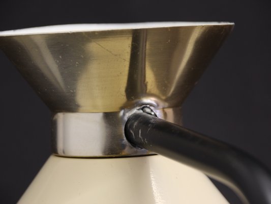 lampe à poser de bureau vintage en aluminium à restaurer Argenté Métal