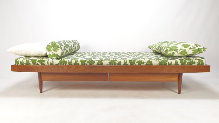 Mid century on sale wood daybed