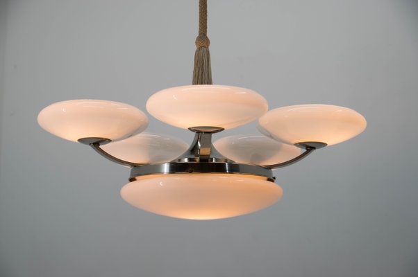 1930s pendant light top