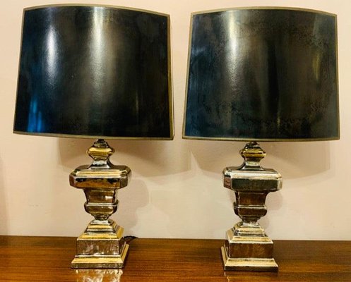 Ceramic Table Lamps With Shades In The Style Of Bitossi 1960s Set 2 For At Pamono Ceramic Table Lamps With Shades In The, How Much Is A Stiffel Lamp Worth
