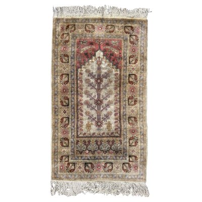 Tapis Ancien Kaisery Turquie – Coton Et Laine, Dimensions 300 X 197 Cm, Nœud Gros, Certificat D'authenticité – Occasion