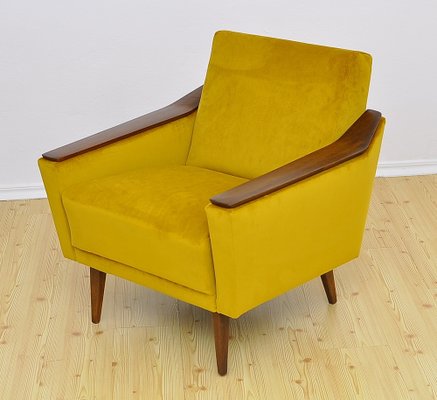 Yellow armchair sale sale